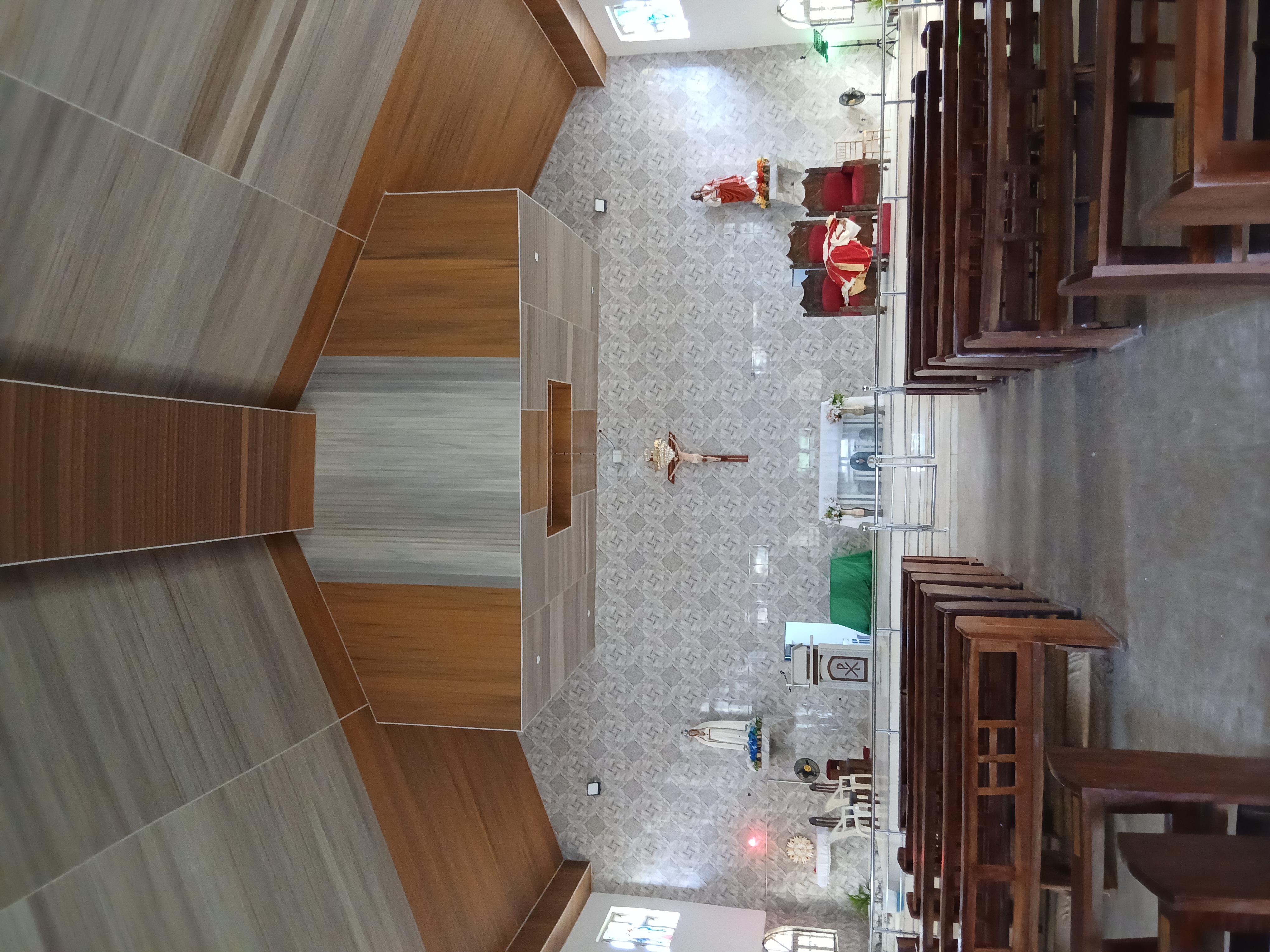 The new look of our sanctuary