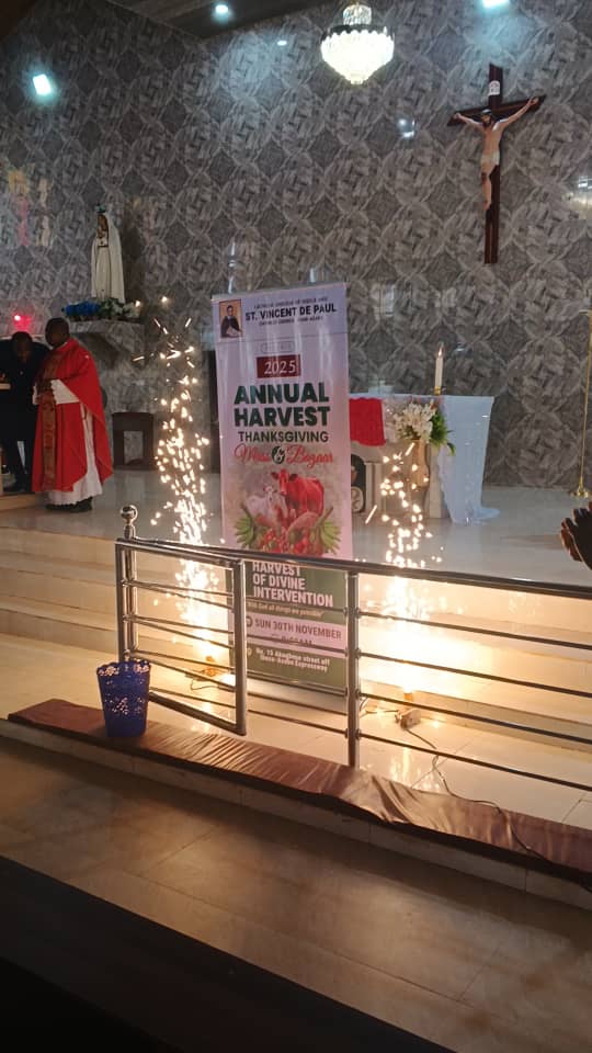 Unveiling of harvest banner for 2025